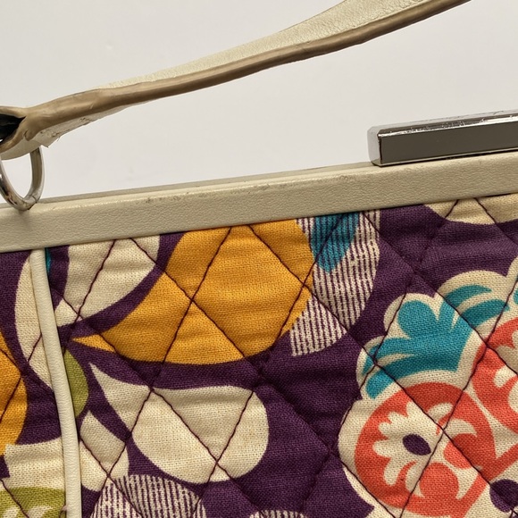 Vera Bradley Plum Crazy Shoulder Bag - Picture 6 of 6